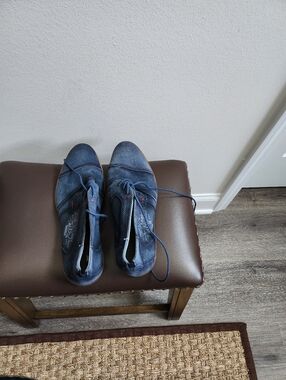 Bugatti Men's Navy Blue Suede Lace-Up Boots